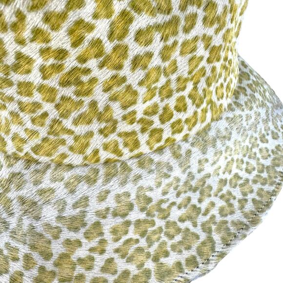Bottega Veneta Leopard Print Calf Hair Bucket Hat main image 11